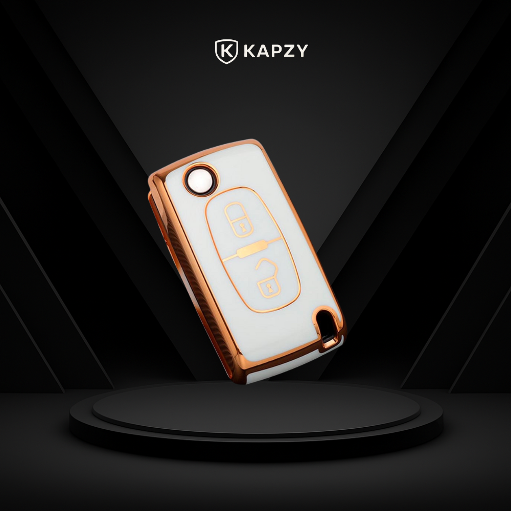 Case para Peugeot - 406 407 408 (2 Botões) - Kapzy