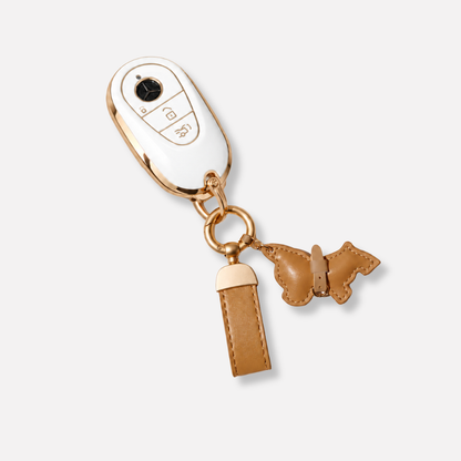 Chaveiro Mini Couro PU + Cachorro - Kapzy