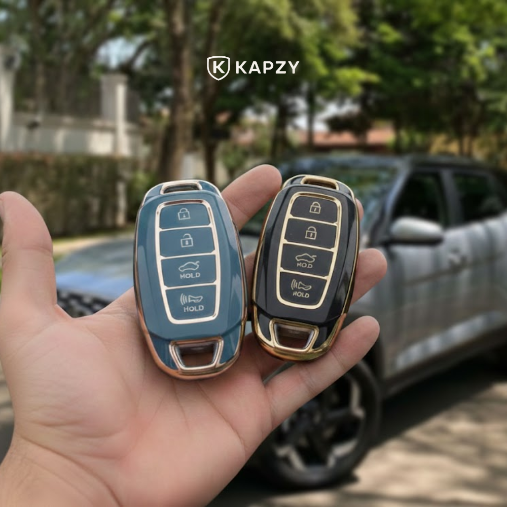 Case para Hyundai Elantra Sonata Creta i30 ix35 4 botões - Kapzy