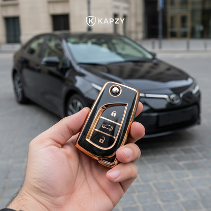 Case para Toyota Hilux, Yaris, RAV4, Corolla, Etios, Camry - Kapzy