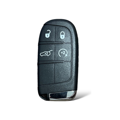 Case para Jeep Renegade, Compass, Grand Cherokee e para Dodge Ram 1500, Journey E Fiat Toro, FastBack, Pulse (4 Botões) - Kapzy