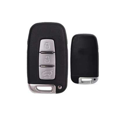 Case para Chave Kia Sportage, Cerato e Hyundai IX35, Elantra, Sonata Presença 3 Botões - Kapzy