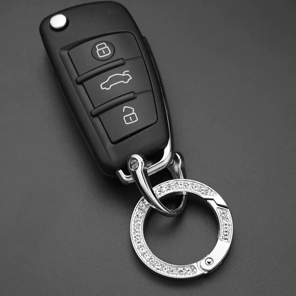 Argola Chaveiro com Strass