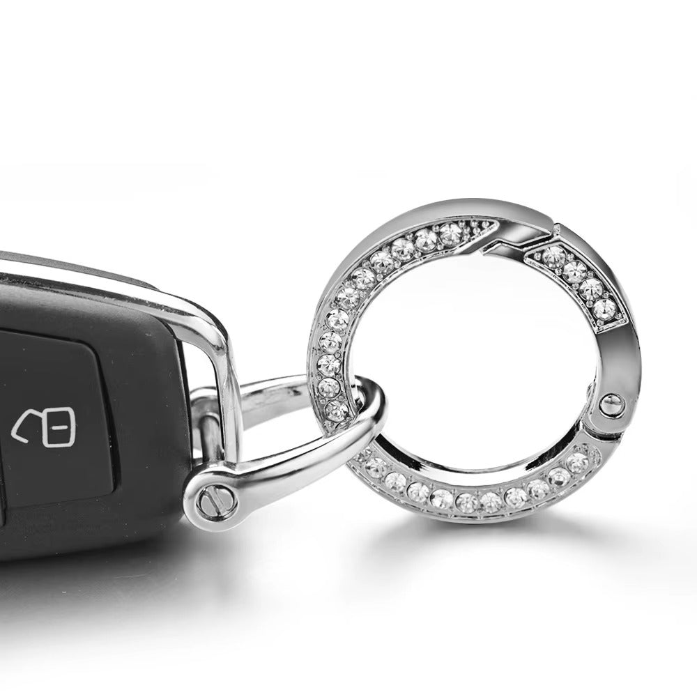 Argola Chaveiro com Strass