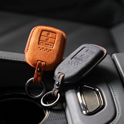 Case Suede Collection para Chave Honda Presença  - Kapzy