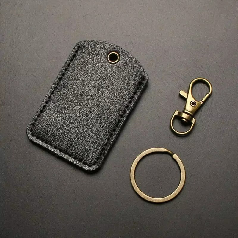Chaveiro Porta Cartão Couro