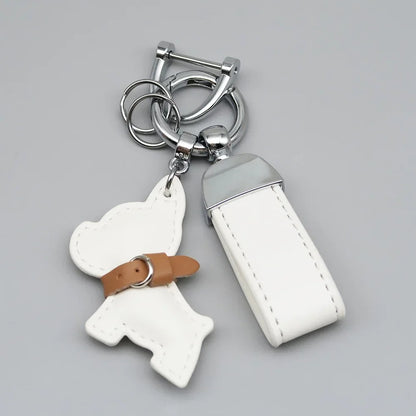 Chaveiro Mini Couro PU + Cachorro - Kapzy